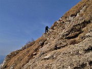 GRIGNETTA via Cermenati in salita-Sentiero delle capre in discesa dal Pian dei Resinelli-21mar22 - FOTOGALLERY